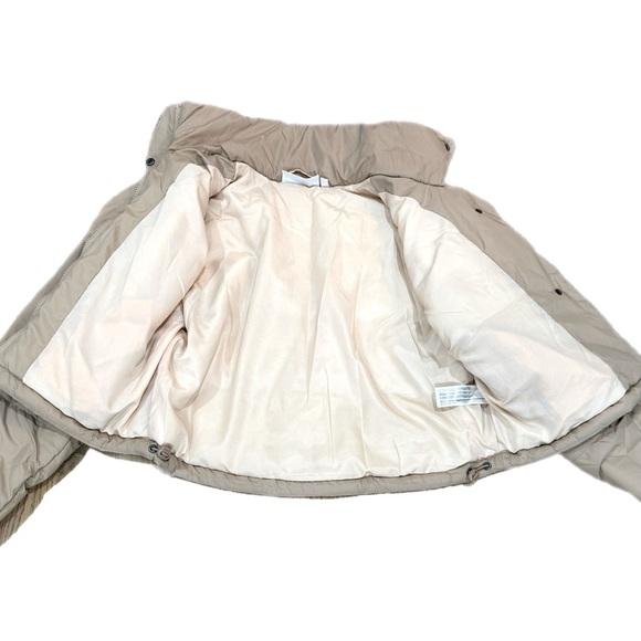 THE FIFTH LABEL Designer Beige Puffer Jacket Women’s Sz S Coat Trendy Fit - Picture 16 of 16